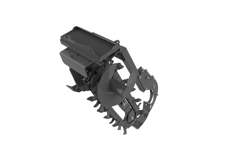 ギャラリービューアに画像をロードする, Compact Skid Steer Trenchers Attachment