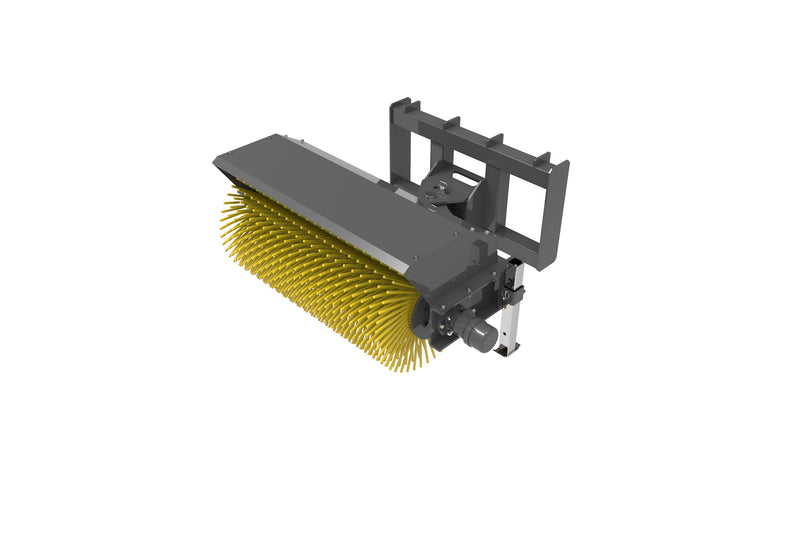 将图像加载到画廊查看器中,44" Compact Skid Steer Hydraulic Rotary Angle Broom Sweeper