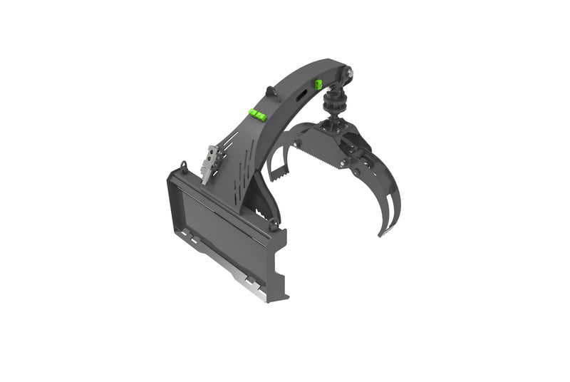 将图像加载到画廊查看器中,Compact Skid Steer Mount Log Grapple