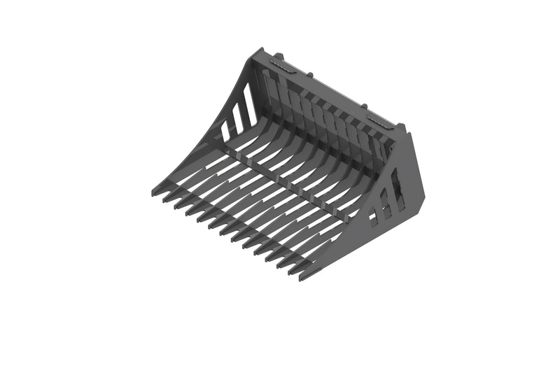 将图像加载到画廊查看器中,Compact Skid Steer Loader Rock Bucket