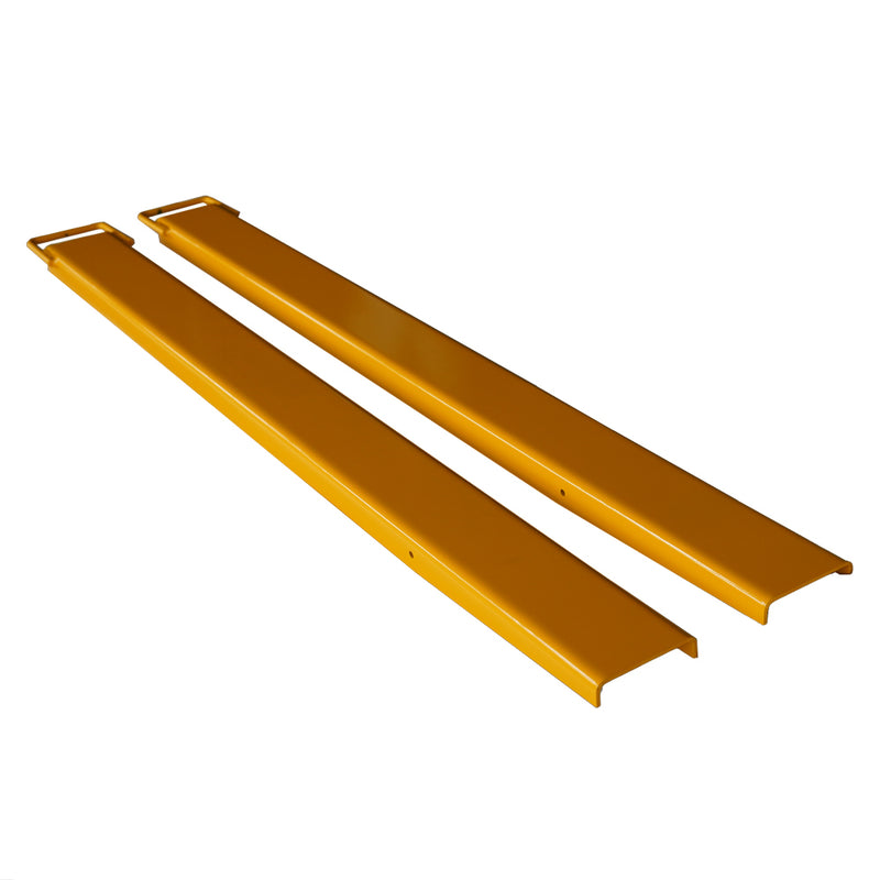 Carregue imagem no visualizador da galeriaForklift Tine Extension Slippers, Fork Extend Shoes 60", 72", 84", 96"