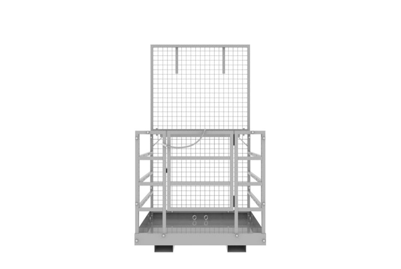 Load image into Gallery viewer, Flat Pack Forklift Man Baskets, Lifting Safety Cage
