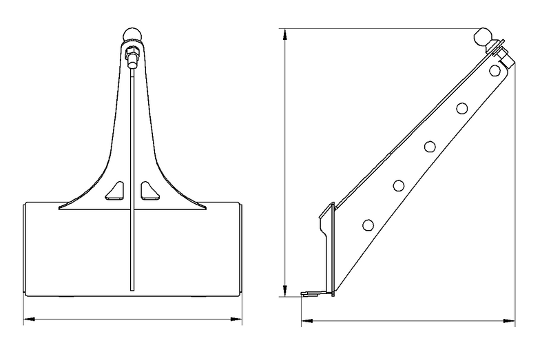 将图像加载到画廊查看器中,Mini Skid Steer Loader Lifting Jib MS-LJ770-MP600