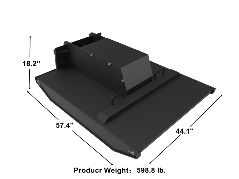 将图像加载到画廊查看器中,Mini Skid Steer Brush Cutter Attachment, Brush Mower, Hay Mower, Slasher