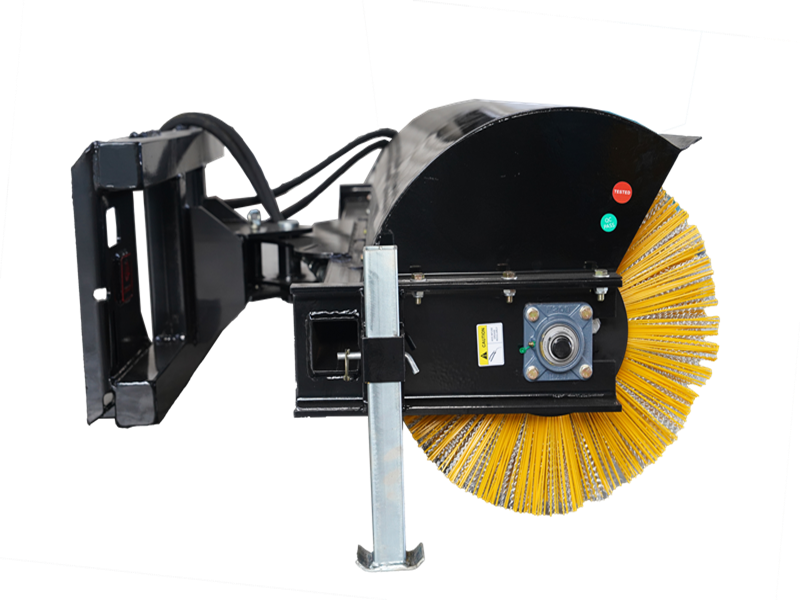 将图像加载到画廊查看器中,72" Wide Skid Steer Angle Rotary Broom,Sweepster