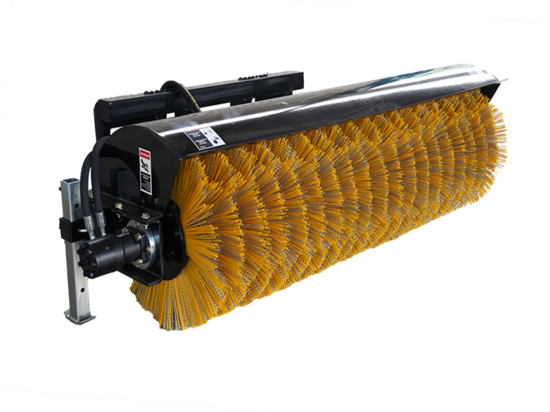 将图像加载到画廊查看器中,72" Wide Skid Steer Angle Rotary Broom,Sweepster