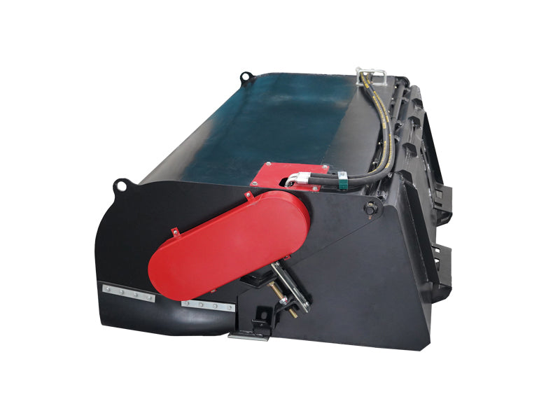 将图像加载到画廊查看器中,Skid Steer Sweeper Bucket, Pick-up Hopper Broom