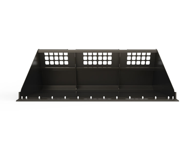 将图像加载到画廊查看器中,Heavy Duty Skid Steer Snow/Mulch Bucket