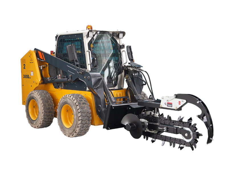 ギャラリービューアに画像をロードする, Skid Steer Trenchers Attachment