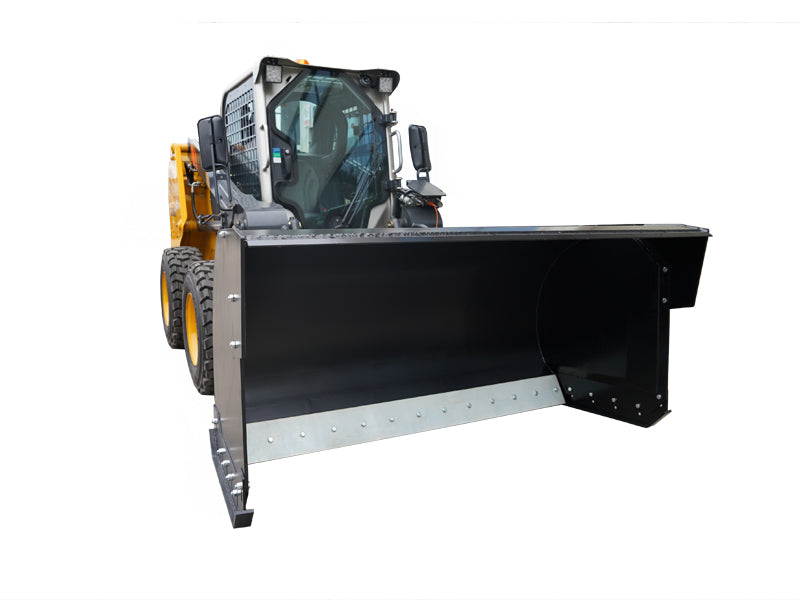 Załaduj obraz do przeglądarki galerii, Skid Steer Attachment Trip Edge Snow Pusher for Clean snow or Job sit Clean up
