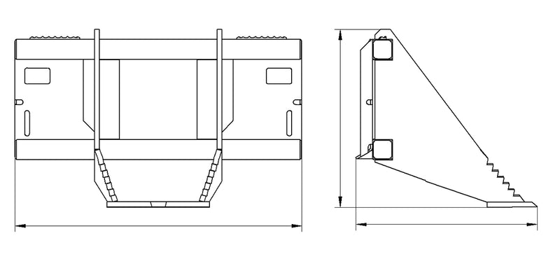 将图像加载到画廊查看器中,Skid Steer Tree Grubber