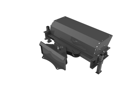 44" Mini Skid Steer Hydraulic Rotary Angle Broom Sweeper