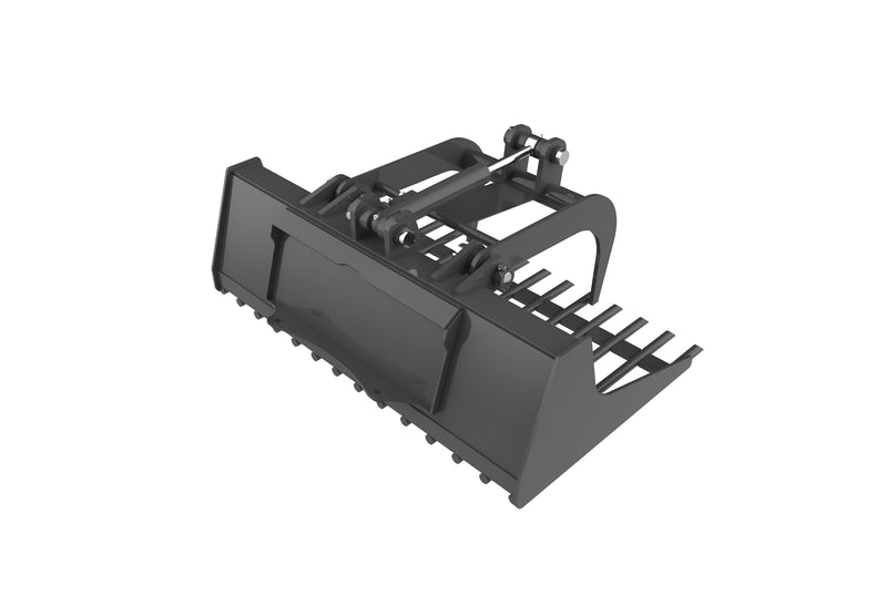 Indlæs billede i Gallery Viewer, Mini Skid Steer Rod Rock Grapple Bucket
