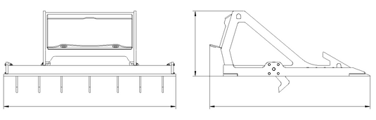 Mini Skid Steer Leveling Bar