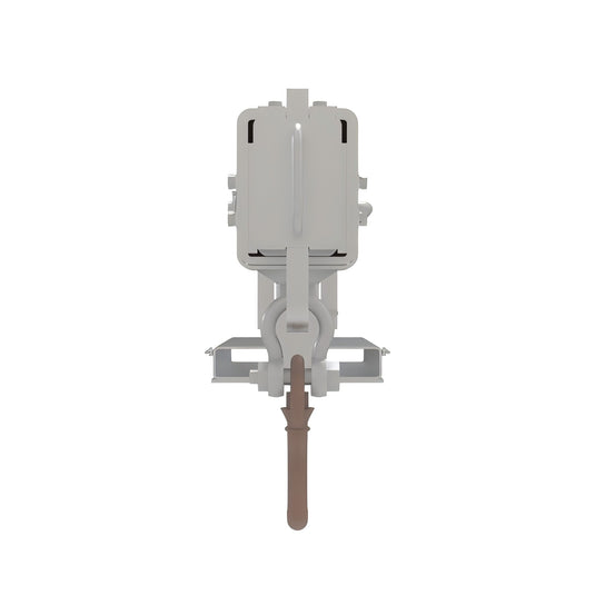 Adjustable Hoist Pivoting Forklift Jib Boom Crane 6000lb Lift Capacity