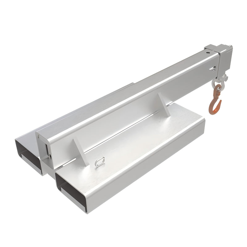 将图像加载到画廊查看器中，Telescoping Forklift Jib-Lift Crane 4.5T Capacity
