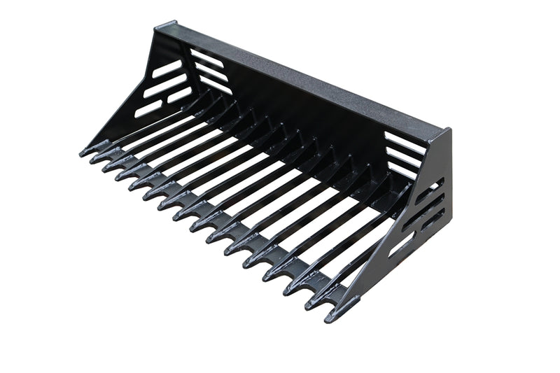 将图像加载到画廊查看器中，Avant Loader Rock Bucket, Rake Buckets W-PRB
