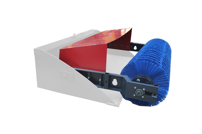 将图像加载到画廊查看器中，Bucket Sweeper with Rotary Broom to Wheel Loader High Quality
