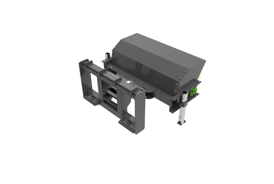 44" Compact Skid Steer Hydraulic Rotary Angle Broom Sweeper