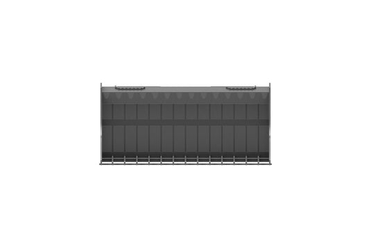 Compact Skid Steer Small Rock Bucket for fast clean-up, ground leveling