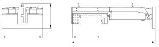 25 Tonne Heavy Duty Inverted Log Splitter for Compact Skid Steer