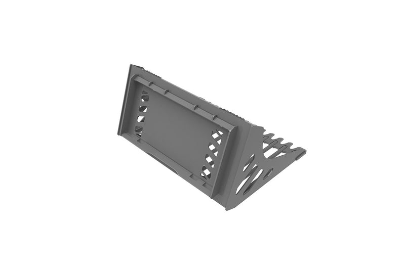 将图像加载到画廊查看器中，Compact Skid Steer Extreme Duty Round Bar Rod Rock Bucket
