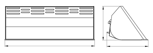 Compact Loader Light Material Bucket