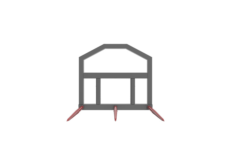 将图像加载到画廊查看器中，Compact Loader Hay Spear
