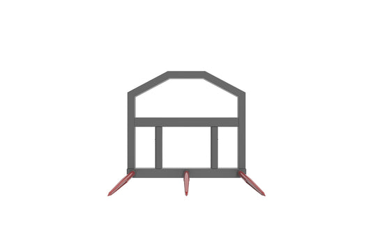 Compact Loader Hay Spear