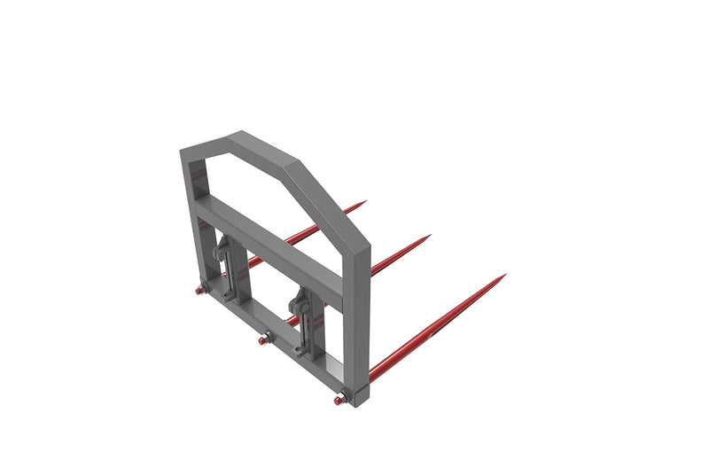 将图像加载到画廊查看器中，Compact Loader Hay Spear
