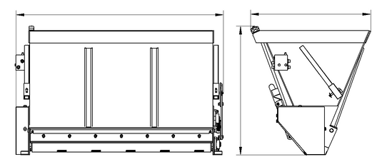 Compact Loader Salt Spreader