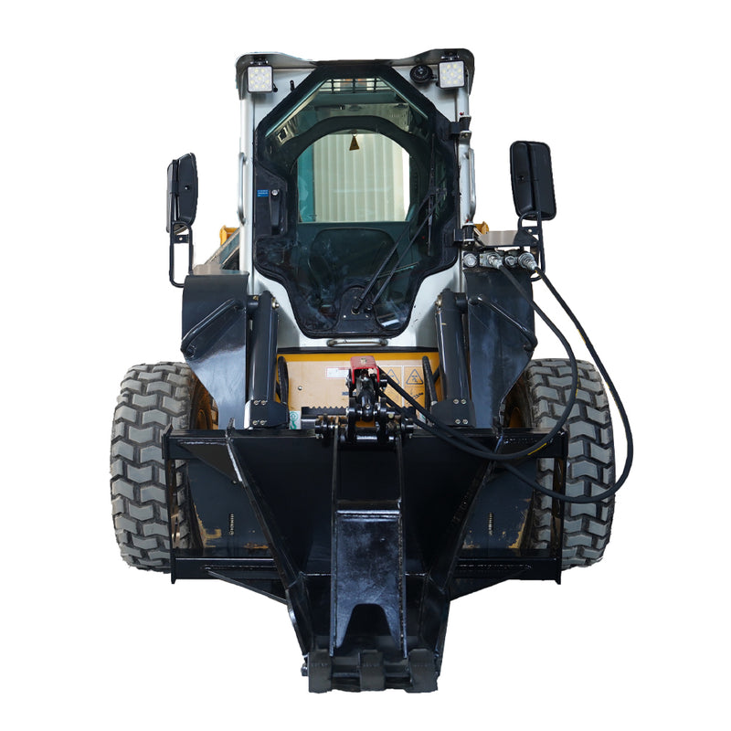 将图像加载到画廊查看器中，Skid Steer Stump Bucket Grapple Attachment Extreme Duty
