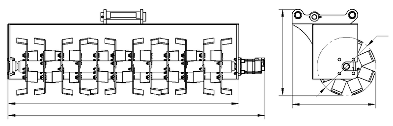 Load image into Gallery viewer, Garden Tiller
