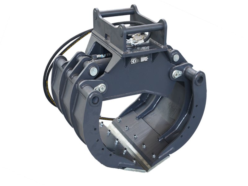 将图像加载到画廊查看器中，Excavator Forestry Timber Grapple Sorting Grab with S45
