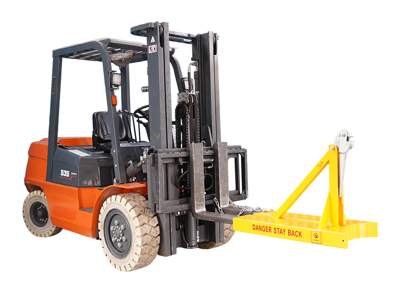 Indlæs billede i Gallery Viewer, Beak Type Forklift Drum Lifter Attachment
