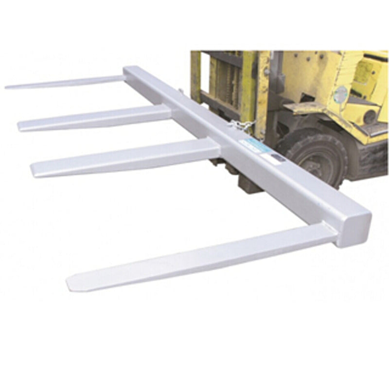 将图像加载到画廊查看器中，Forklift Fork Spreader Attachment for wide load
