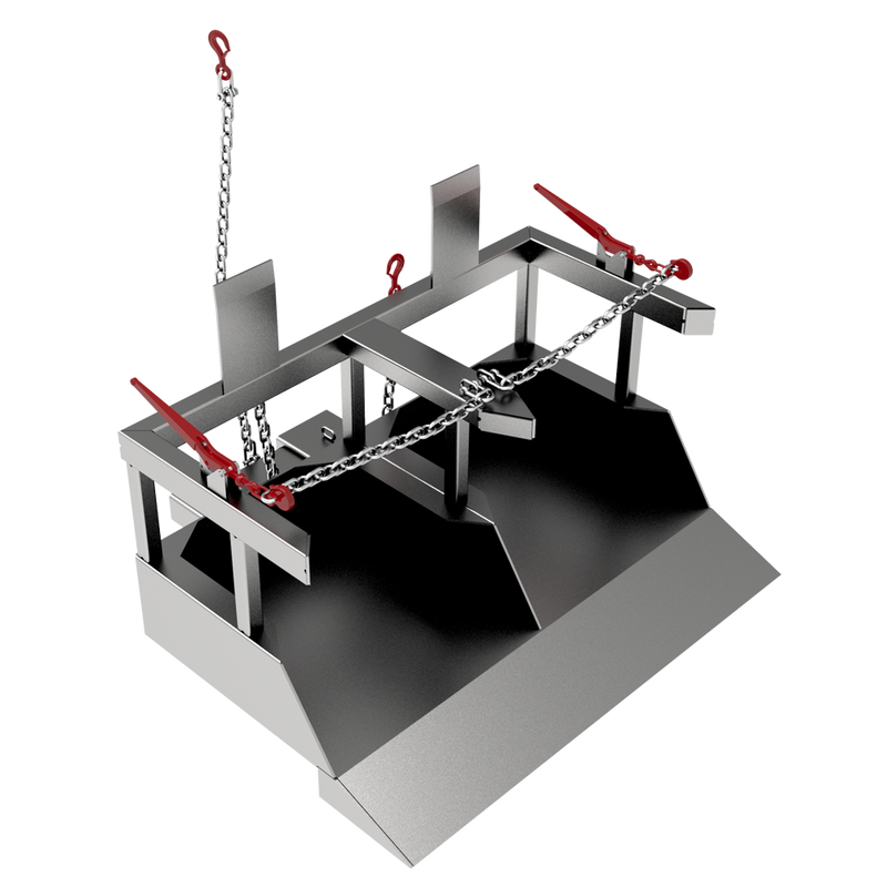 将图像加载到画廊查看器中，Forklift Wheelie Bin Tipper for 240 Litre Plastic Wheelie Bins
