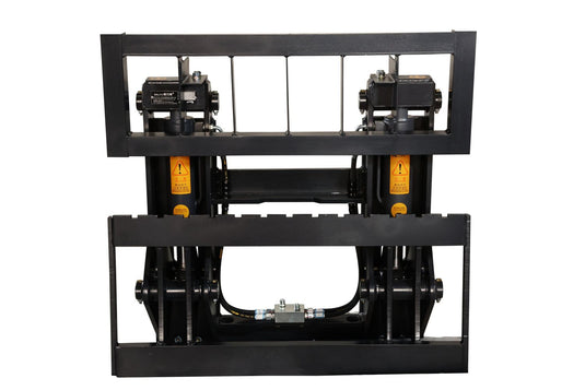 Forklift Attachment Hydraulic Tipping Hinged Fork