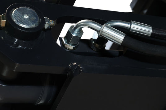 Forklift Attachment Hydraulic Tipping Hinged Fork