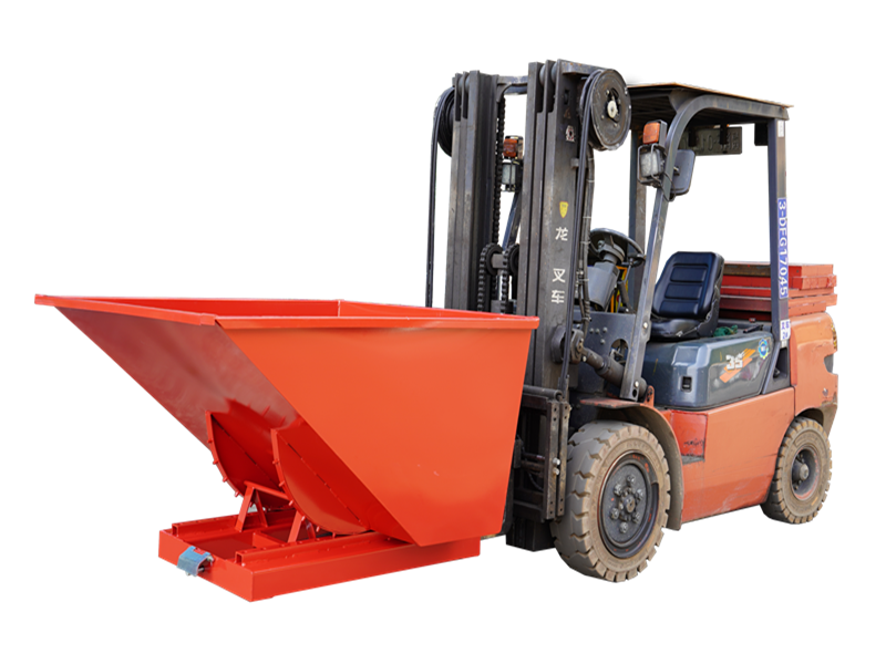 将图像加载到画廊查看器中，Heavy Duty Steel Self-Dumping Hoppers, Tipping Bin
