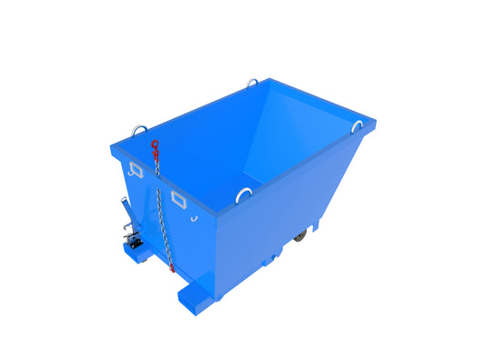 Forklift Tip-Up Bin, Self Dumping Bins