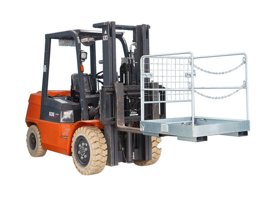 2 Person Pallet Forklift Platform Safety Cage 36"x36" F-WP36