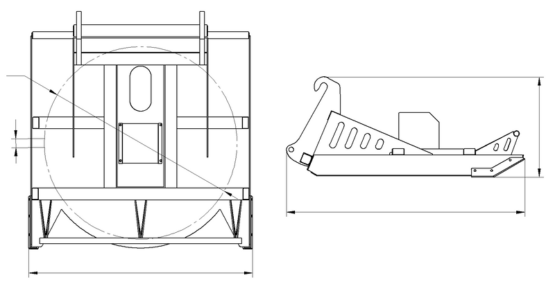 将图像加载到画廊查看器中，Mulcher &amp; Brush Cutter
