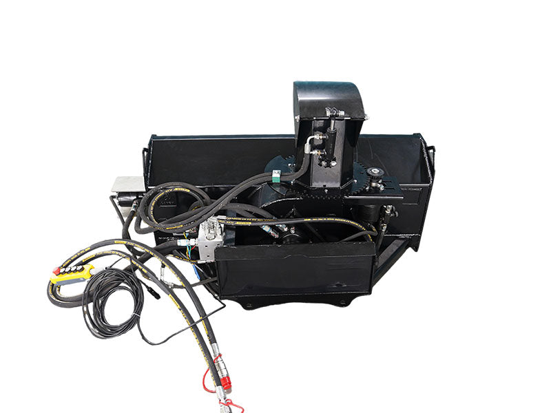 将图像加载到画廊查看器中，Mini Skid Steer Hydraulic Snow Blower
