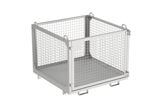 Forklift Foldable Storage Crane Goods Cage