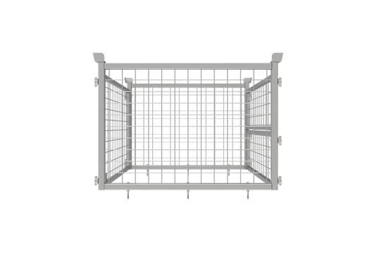 Industrial Warehouse Storage Steel Stackable Stillage Pallet Cage