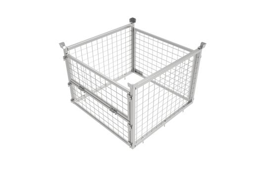 Industrial Warehouse Storage Steel Stackable Stillage Pallet Cage