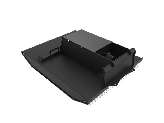 Mini Skid Steer Brush Cutter Attachment, Brush Mower, Hay Mower, Slasher