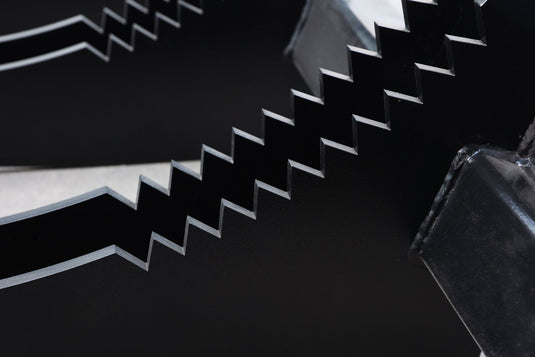 72" wide Extreme Duty Root Rake Grapple for Skid Steer