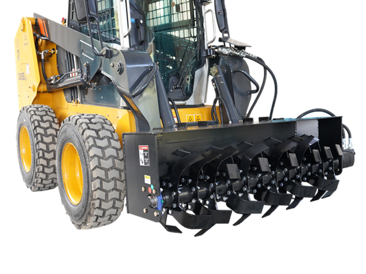 72" Skid Steer Loader Roto Tiller Hydraulic Rotary Garden Tiller S-GT1830